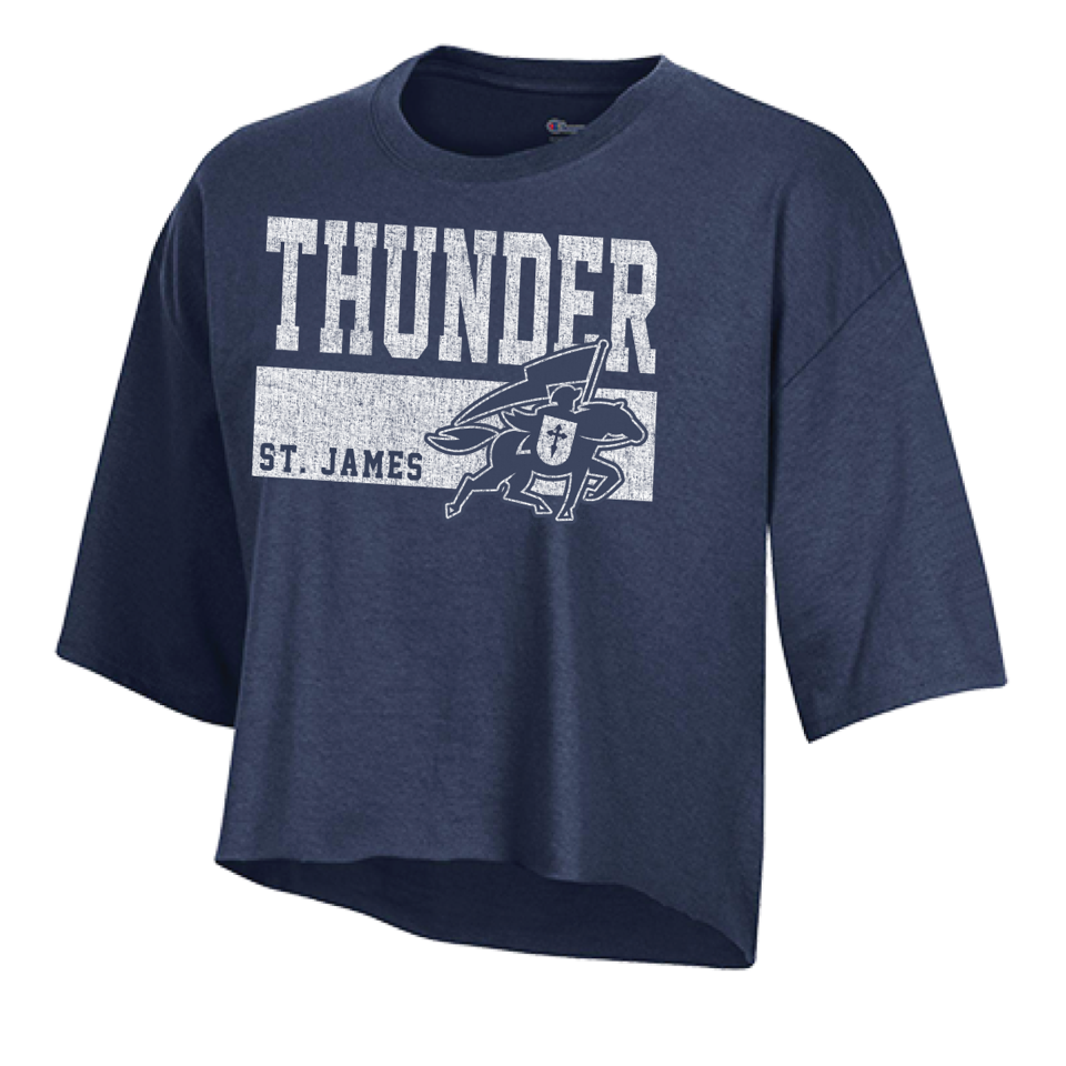 Bold Thunder Champion Crop Tee