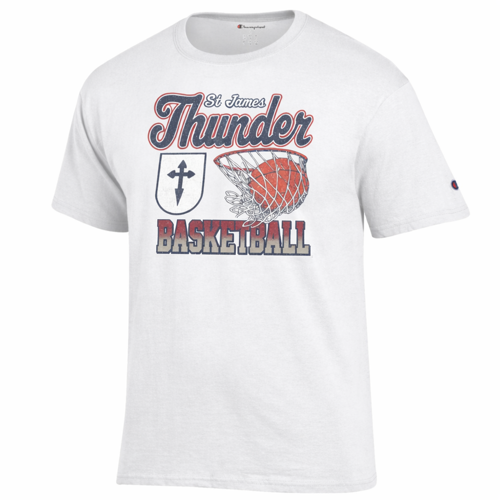 Thunder Basketball Champion Tee